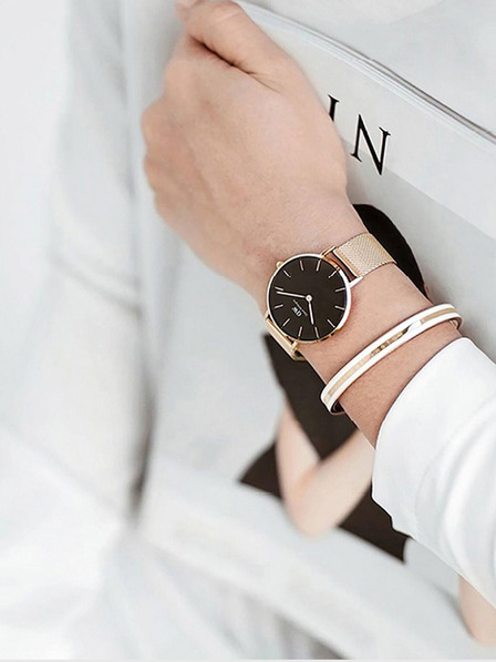 Daniel Wellington Daniel Wellington Damenuhr Rose Gold Petite Melrose