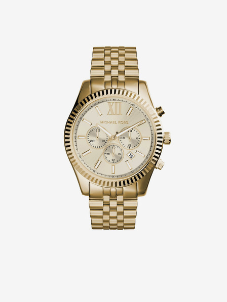 Michael Kors Gold Michael Kors Lexington Unisex-Uhr