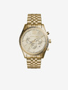 Michael Kors Gold Michael Kors Lexington Unisex-Uhr