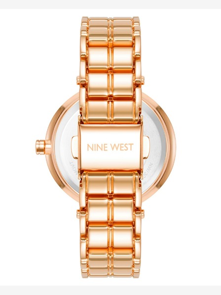 Nine West	 Runde Damenuhr Nine West