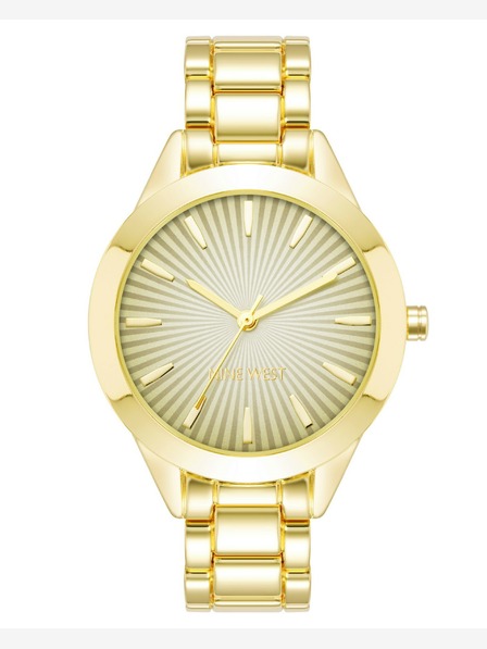 Nine West	 Runde Damenuhr Nine West