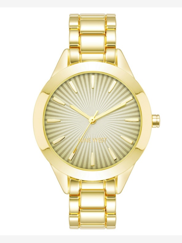 Nine West	 Runde Damenuhr Nine West