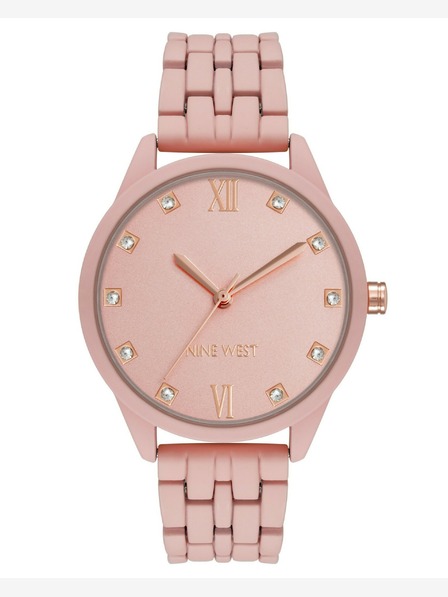 Nine West	 Runde Damenuhr Nine West
