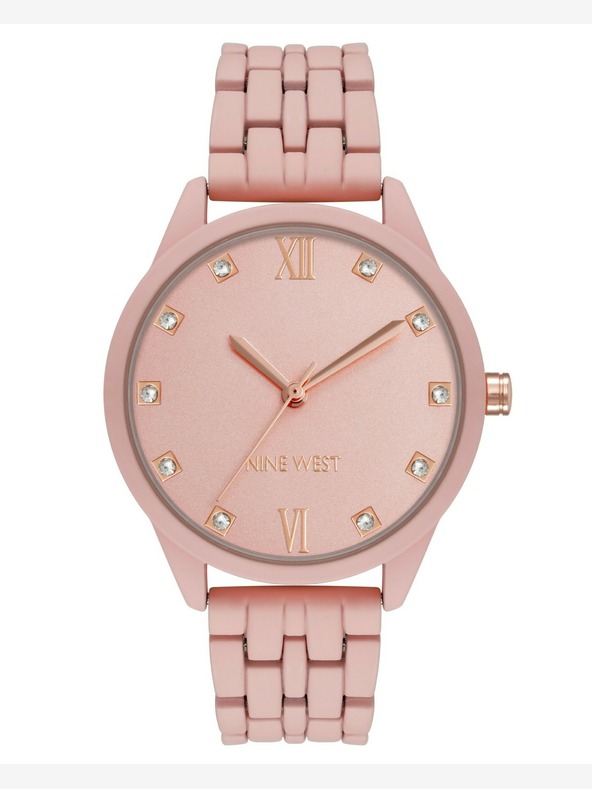 Nine West	 Runde Damenuhr Nine West