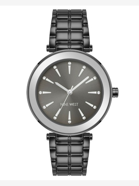 Nine West	 Runde Damenuhr Nine West