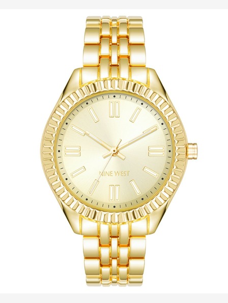 Nine West	 Runde Damenuhr Nine West