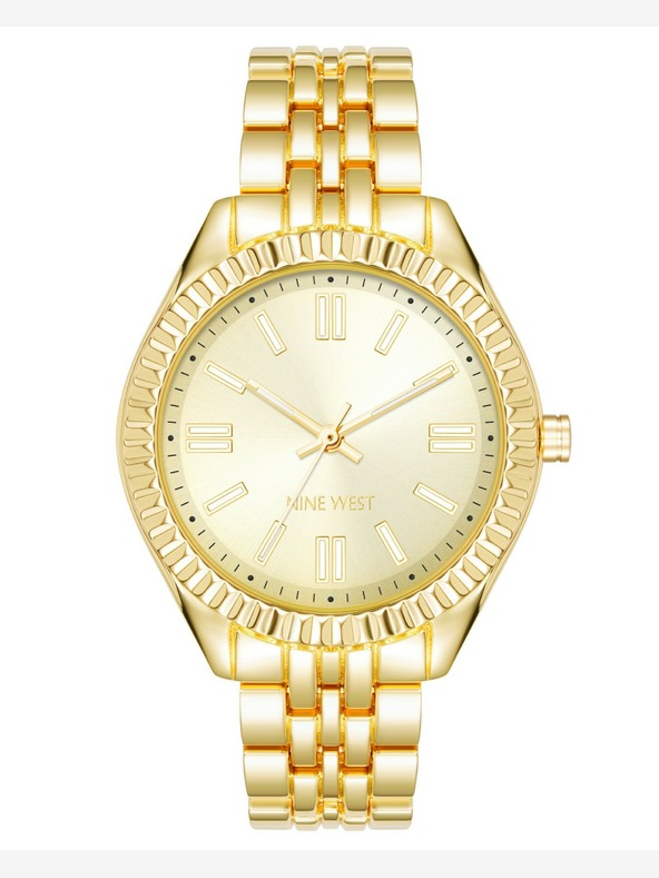 Nine West	 Runde Damenuhr Nine West