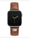 Steve Madden Steve Madden Damen Braunes Veganes Lederarmband für Apple Watch 38/40/41mm , WS/1002SVHY384041