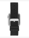 Steve Madden Steve Madden Damen Silikonarmband schwarz für Apple Watch 38/40/41mm, WS/1003BKSV384041