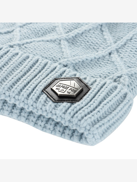ALPINE PRO Wintermütze mit Bommel ALPINE PRO GODERE nantucket breeze