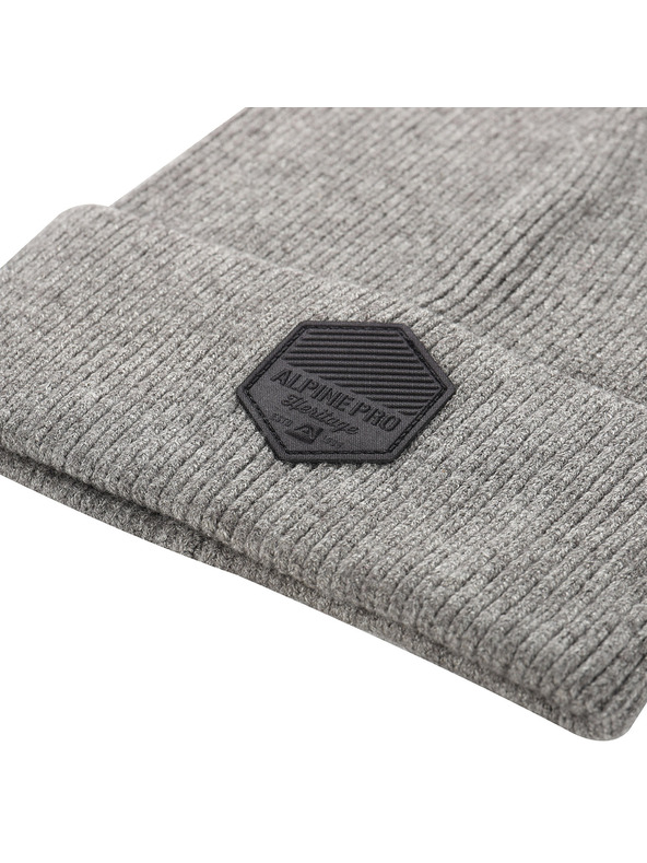 ALPINE PRO Wintermütze ALPINE PRO ZASIAFE dk.true grau