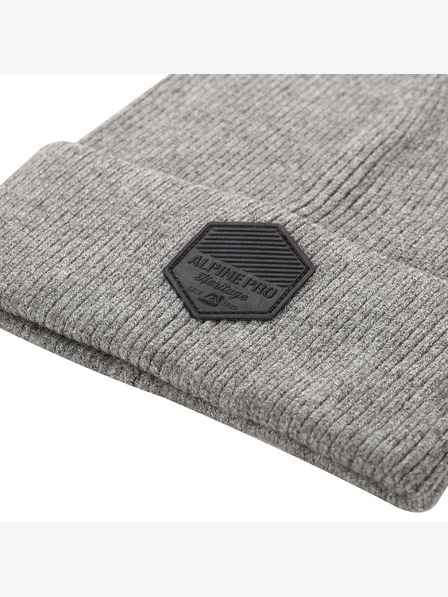 ALPINE PRO Wintermütze ALPINE PRO ZASIAFE dk.true grau