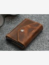 Pularys Pularys Herren Portemonnaie aus Leder braun