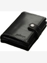 Pularys Pularys Herren Portemonnaie aus Leder Hiker Schwarz 211114101