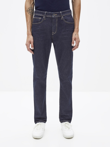 Celio Schwarze Jeans mit gerader Passform Celio Anoflex