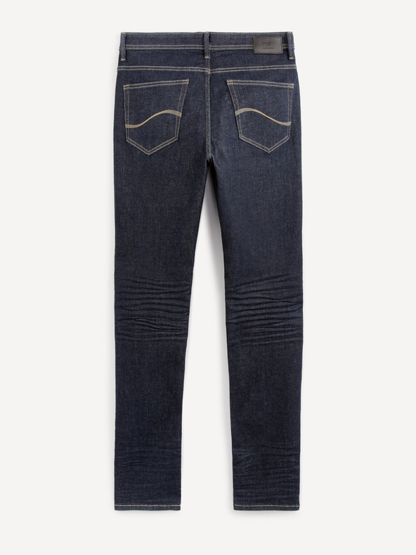 Celio Schwarze Jeans mit gerader Passform Celio Anoflex