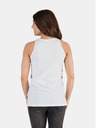 Sam 73 Weißes gemustertes Damen-Tank-Top SAM 73