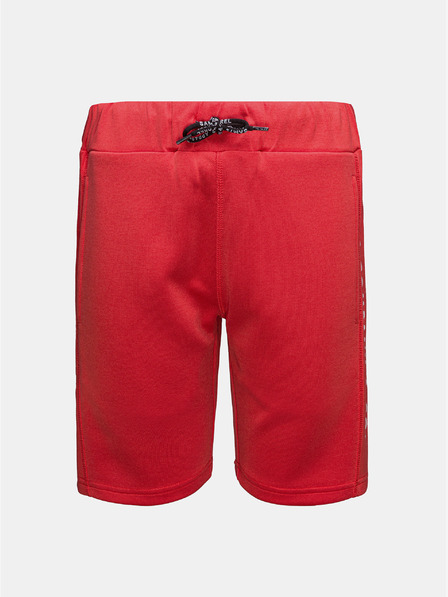 Sam 73 Rote Jungenshorts mit SAM 73-Bund