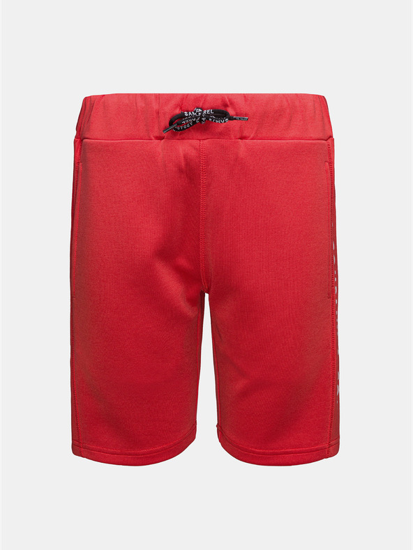 Sam 73 Rote Jungenshorts mit SAM 73-Bund