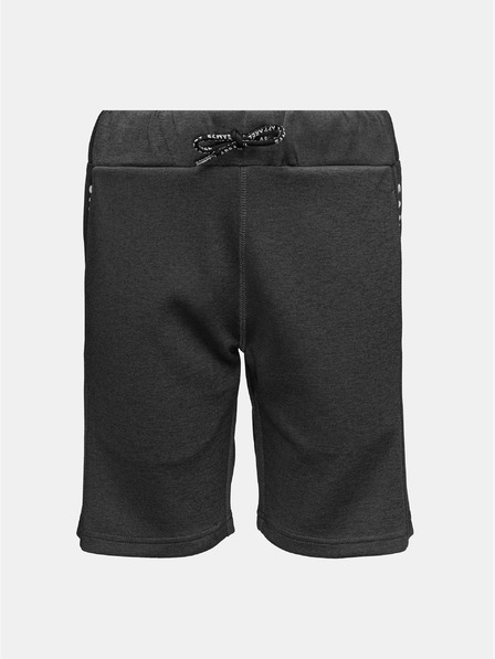 Sam 73 Dunkelgraue Shorts für Jungen mit SAM 73