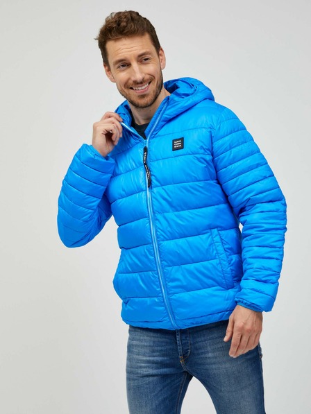 Sam 73 Blaue Herren-Steppjacke Sam 73