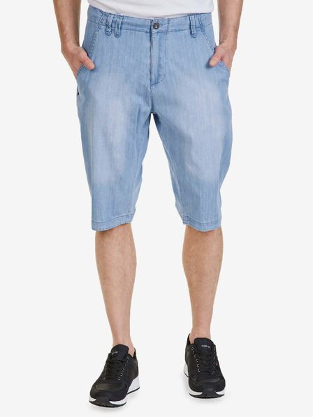 Sam 73 Blaue Denim-Shorts für Herren SAM 73 Kieran