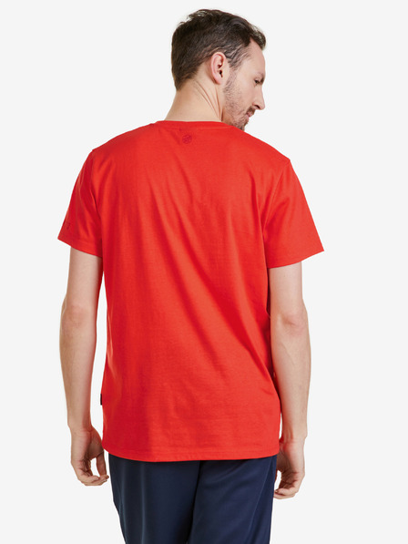 Sam 73 Rotes Herren-T-Shirt SAM 73 Leonard
