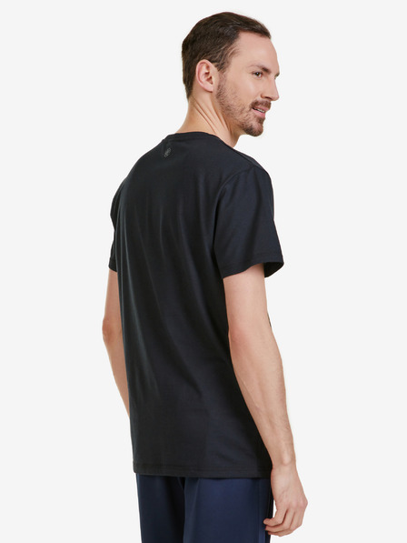 Sam 73 Schwarzes Herren-T-Shirt SAM 73 Leonard