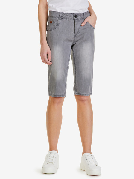 Sam 73 Dunkelgraue Denim-Shorts für Damen SAM 73 Cora