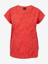 Sam 73 Korallenfarbenes gemustertes Damen-T-Shirt SAM 73 Veronica