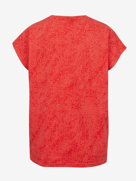 Sam 73 Korallenfarbenes gemustertes Damen-T-Shirt SAM 73 Veronica