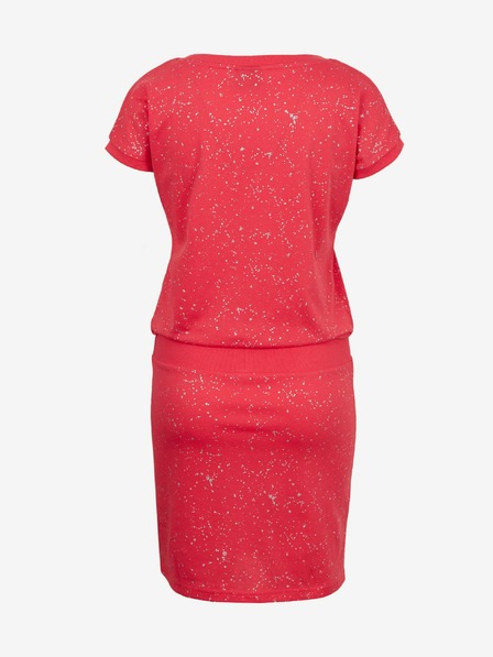 Sam 73 Dunkelrosa gemustertes Damenkleid SAM 73 Nika