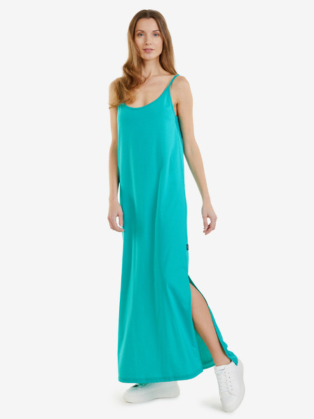 Sam 73 Türkisfarbenes Basic-Maxikleid SAM 73 Colette