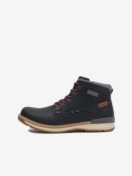Sam 73 Schwarze Herren-Winterstiefeletten SAM 73 Busbyr