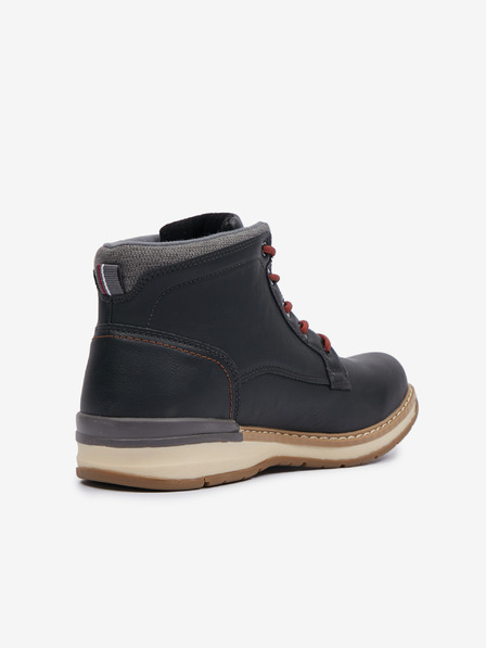 Sam 73 Schwarze Herren-Winterstiefeletten SAM 73 Busbyr