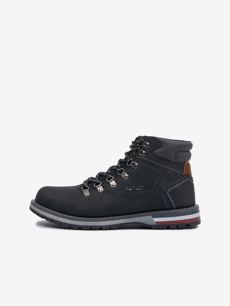 Sam 73 Schwarze Herren-Winterstiefeletten SAM 73 Gaute