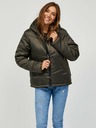 Sam 73 Dunkelgrüne Damen-Steppwinterjacke mit Kapuze SAM 73 Gede
