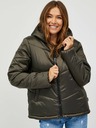 Sam 73 Dunkelgrüne Damen-Steppwinterjacke mit Kapuze SAM 73 Gede