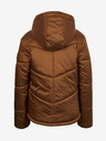 Sam 73 Braune Damen-Steppwinterjacke mit Kapuze SAM 73 Gede