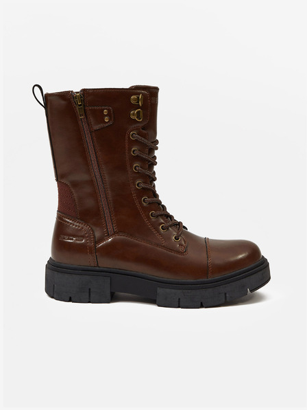 Sam 73 Dunkelbraune niedrige Damenstiefel SAM 73 Mapocha
