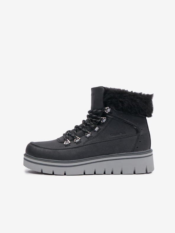 Sam 73 Schwarze Damen-Winterstiefeletten SAM 73 Urubi