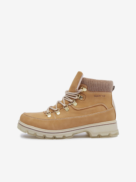 Sam 73 Hellbraune Damen-Winterstiefeletten SAM 73 Nasawota