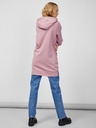 Sam 73 Altrosa Damen-Kapuzenpullover mit Reißverschluss SAM 73 Drusilia