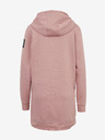 Sam 73 Altrosa Damen-Kapuzenpullover mit Reißverschluss SAM 73 Drusilia