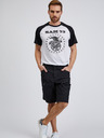 Sam 73 Schwarze Herren-Sportshorts SAM73 Andalusit