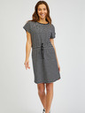 Sam 73 Weiß-schwarz gestreiftes Damenkleid SAM73 Sagitta