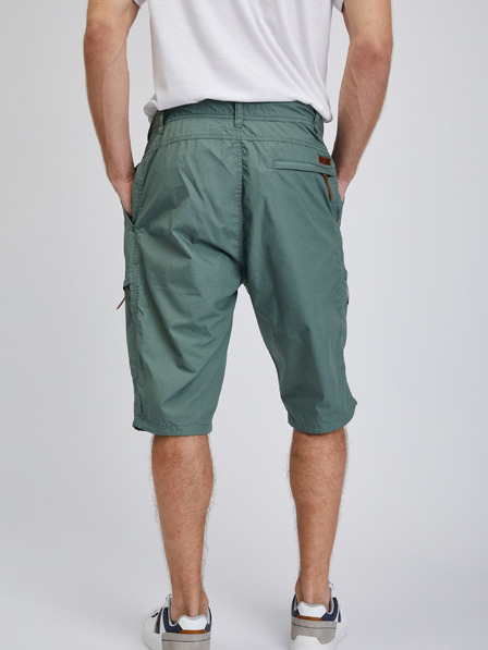 Sam 73 Grüne Herren-Baumwollshorts SAM73 Cygnus