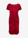 Sam 73 Rotes gemustertes Damenkleid SAM73 Corvus