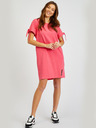 Sam 73 Dunkelrosa Damen Sommer Basic Kleid SAM73 Tucana