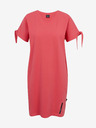 Sam 73 Dunkelrosa Damen Sommer Basic Kleid SAM73 Tucana